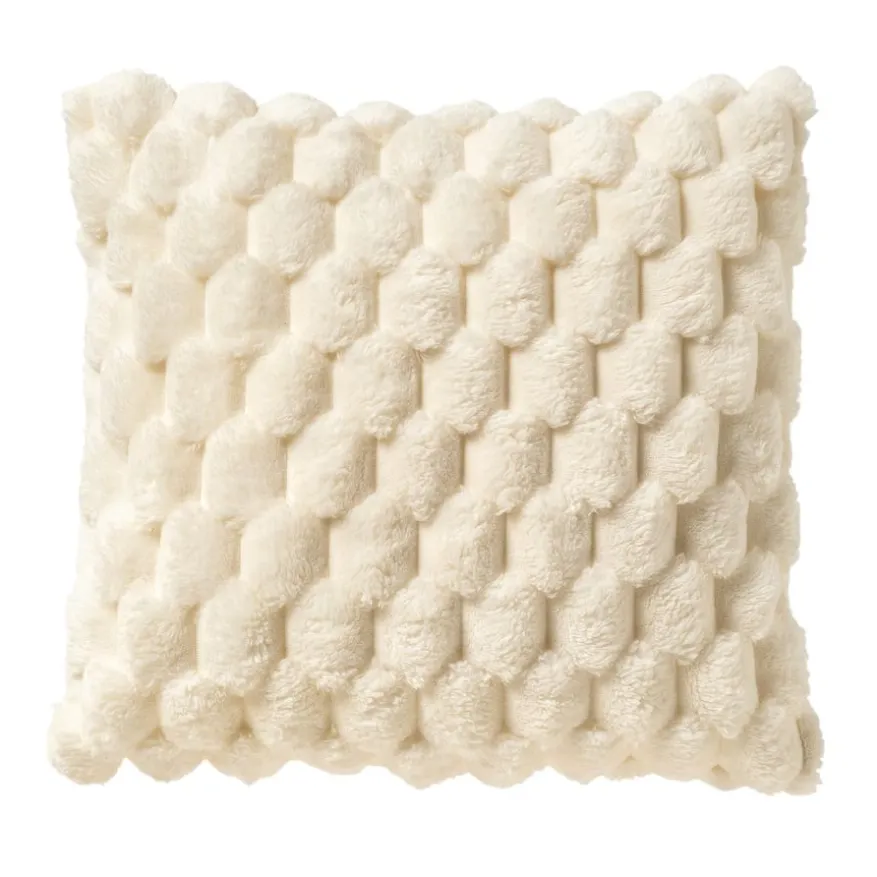 Dutch decor Sierkussen Viva Crème - 45x45 cm