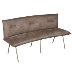 Eetkamerbank Trondheim Taupe - 180 cm