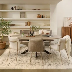 Eetkamerbank Trondheim Taupe - 180 cm