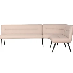 Eetkamer Hoekbank Bjorna Roze - 270x170 cm