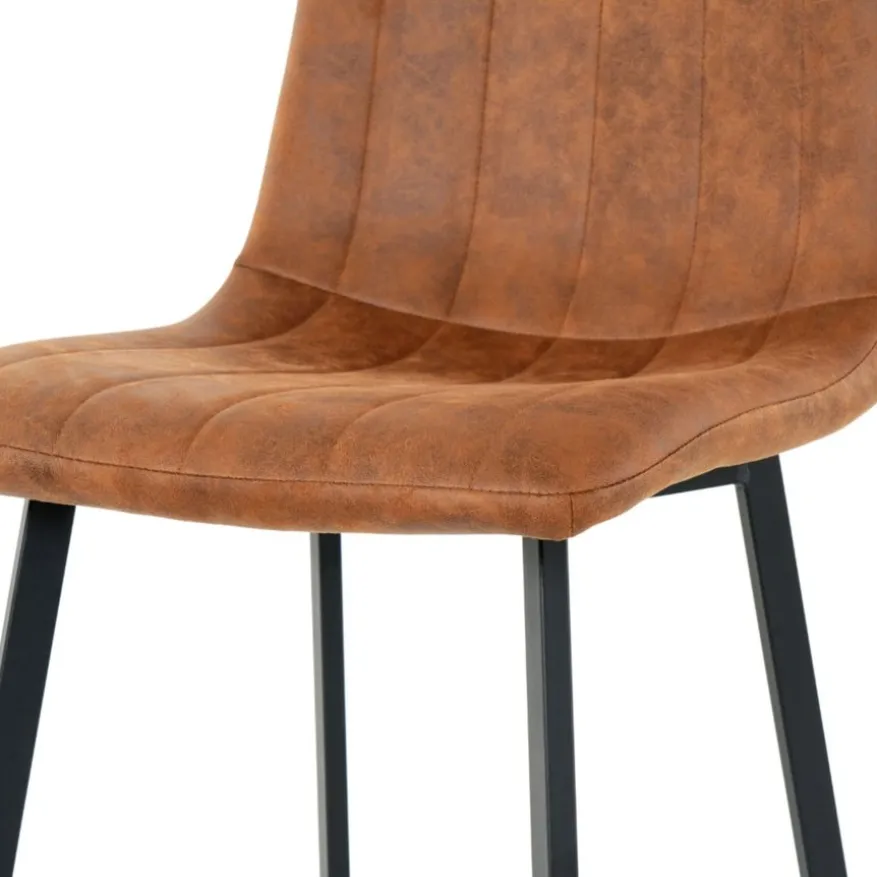 Eetkamerstoel Piet Cognac
