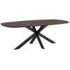 Eettafel Aarhus Grijs/Bruin - 220x105 cm