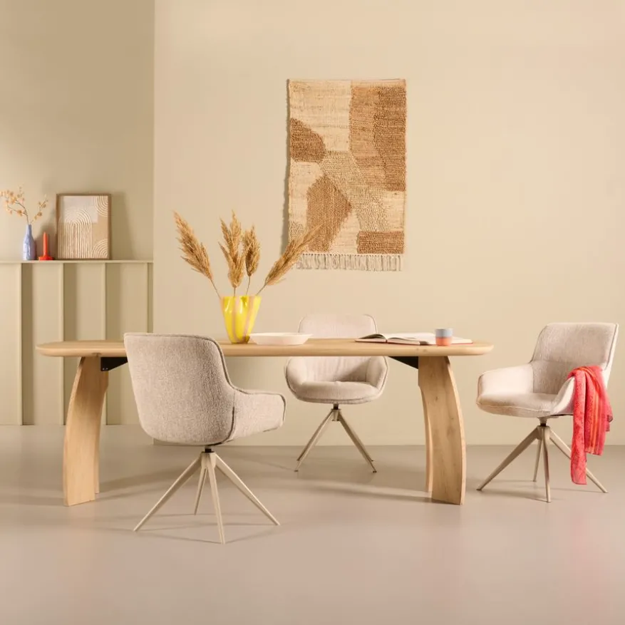 Eettafel Bedford Naturel - 220x100 cm