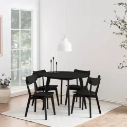 Eettafel Guss Zwart - Ø 105 cm