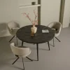 Eettafel Helsinge Zwart - Ø 130 cm