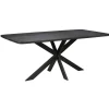 Eettafel Holendrecht Zwart - 200x100 cm