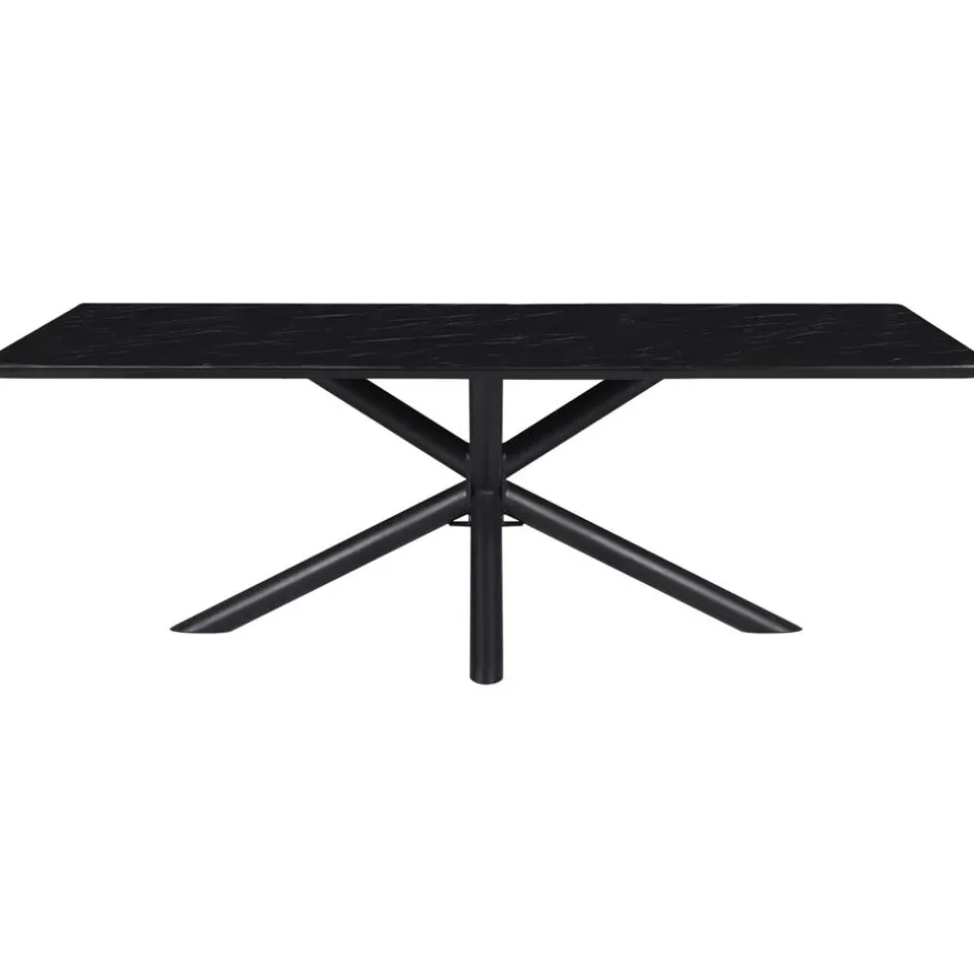 Eettafel Nyborg Zwart - 220x100 cm