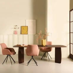 Eettafel Quick Bruin - 220x100 cm