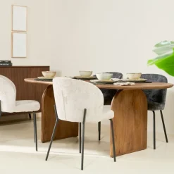 Eettafel Verla Bruin - 200x100 cm