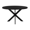 Eettafel Viborg Zwart - Ø 130 cm