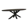 Eettafel Viborg Zwart - 240x110 cm