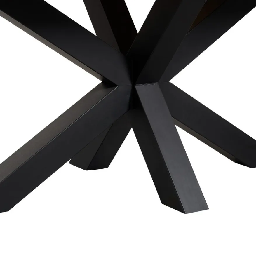 Eettafel Viborg Zwart - 240x110 cm