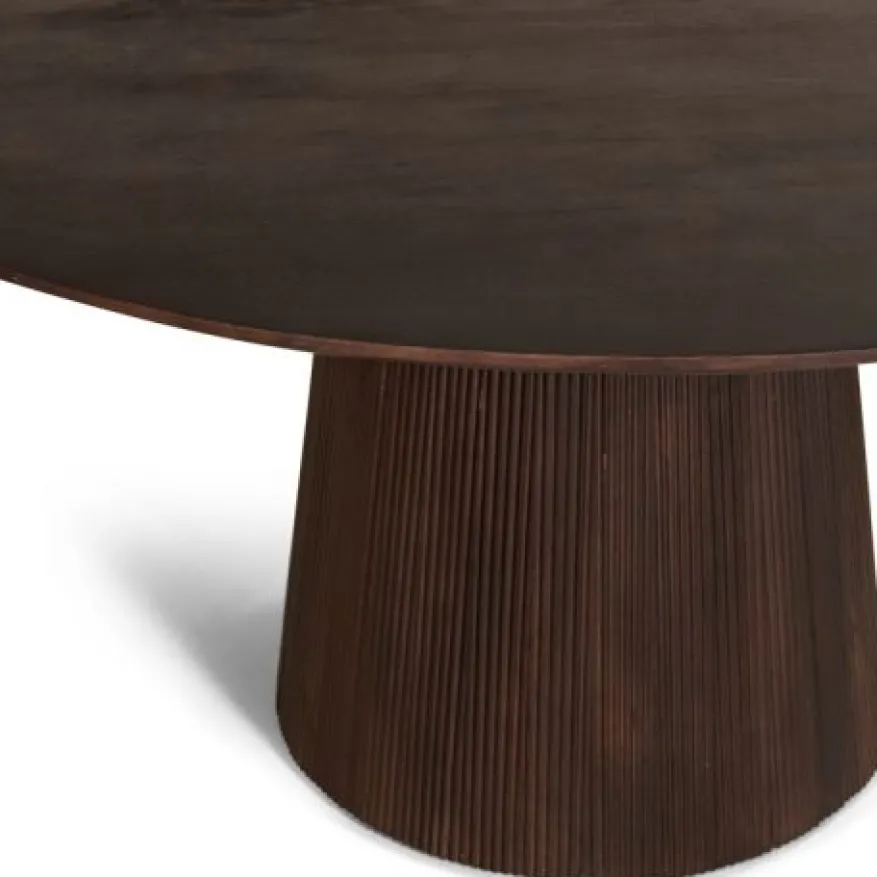 Eettafel Viktor Donkerbruin - Ø 150 cm