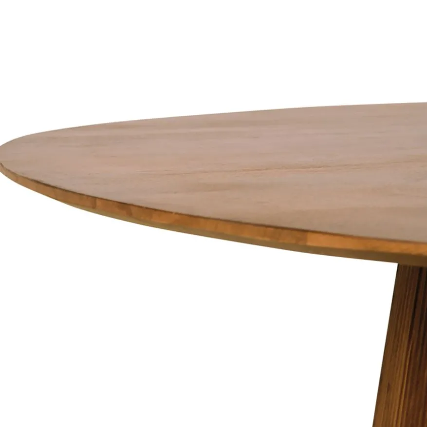 Eettafel Viktor Lichtbruin - Ø 150 cm