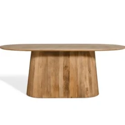 Eettafel Viktor Lichtbruin - 230x110 cm