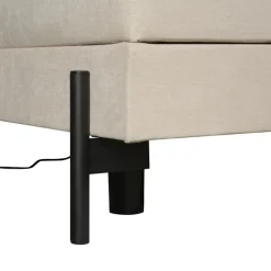 Elektrische Boxspring Barcelona Naturel - 180x200 cm