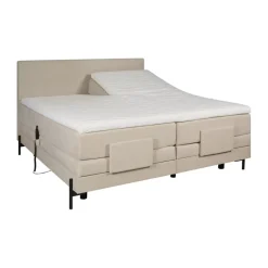 Elektrische Boxspring Barcelona Naturel - 180x200 cm