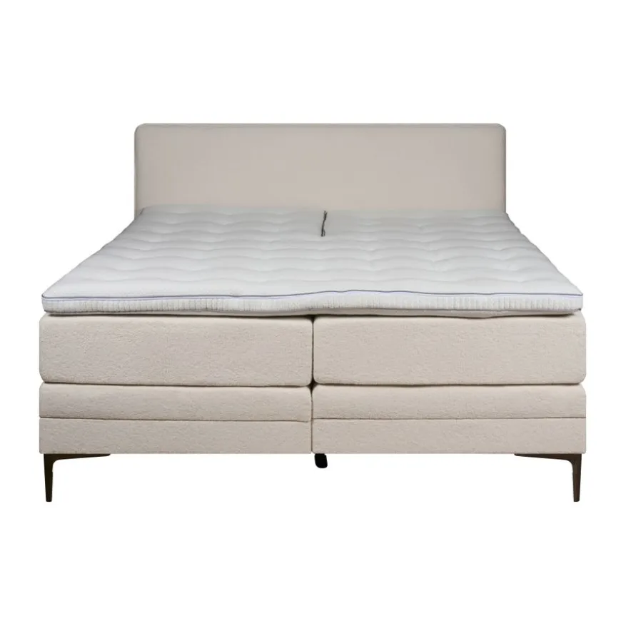 Elektrische Boxspring Cinderella Crème - 180x210 cm