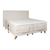 Elektrische Boxspring Madrid Naturel - 180x200 cm