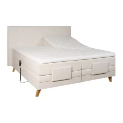 Elektrische Boxspring Madrid Naturel - 180x200 cm