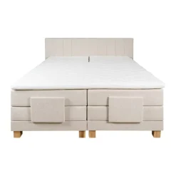 Elektrische Boxspring Valencia Beige - 180x200 cm