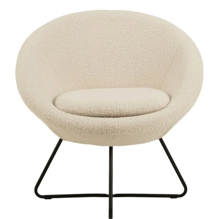 Fauteuil Dale Crème