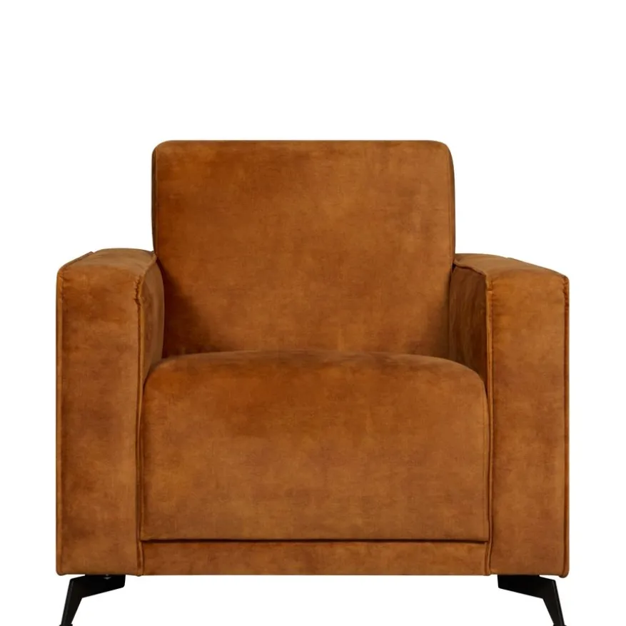 Fauteuil Pampus Ondiep Cognac