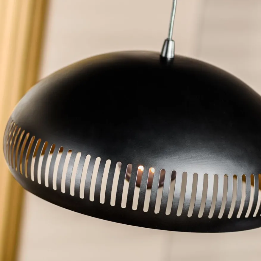 Hanglamp Cabot Zwart - 3 x E27 - 150 cm breed