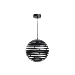 Hanglamp Emile Zwart - E27 - Ø 30 cm