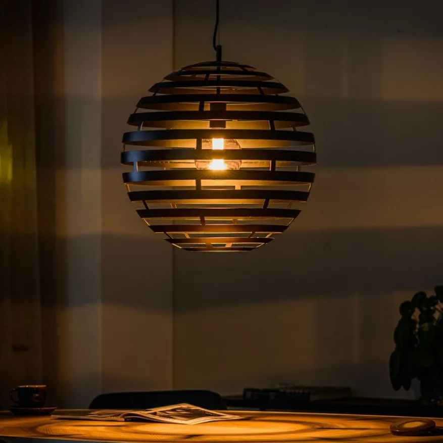 Hanglamp Emile Zwart - E27 - Ø 50 cm
