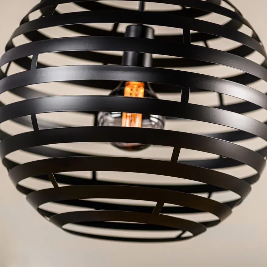 Hanglamp Emile Zwart - E27 - Ø 50 cm