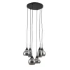 Hanglamp Oriel Zwart - 6 x E27 - Ø 45 cm