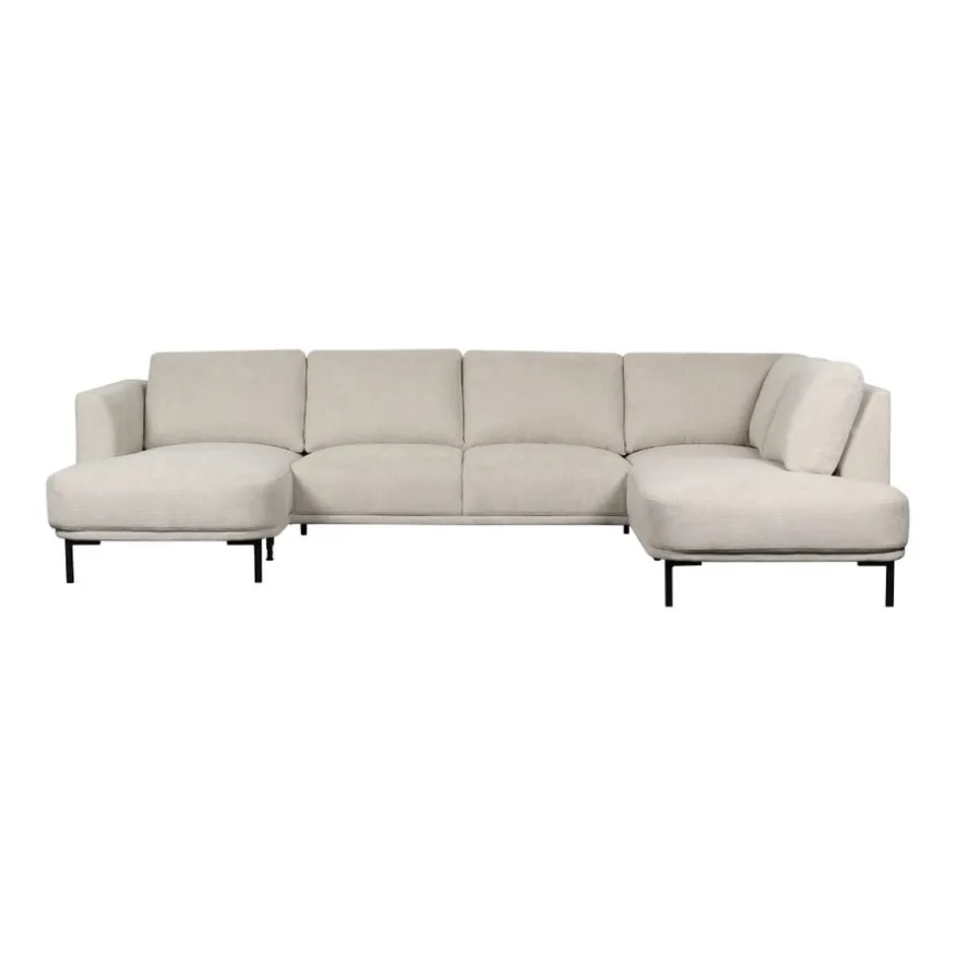 Hoekbank Andelst Divan Rechts Beige