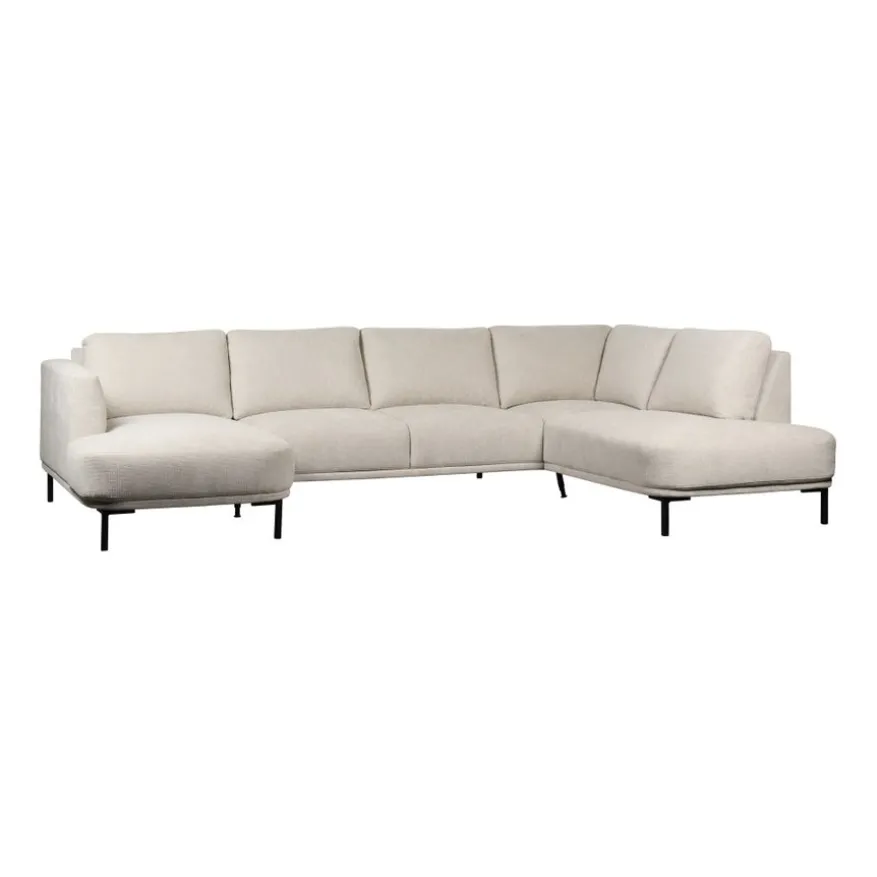 Hoekbank Andelst Divan Rechts Beige