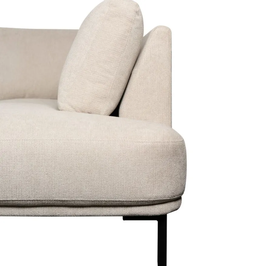Hoekbank Andelst Divan Rechts Beige