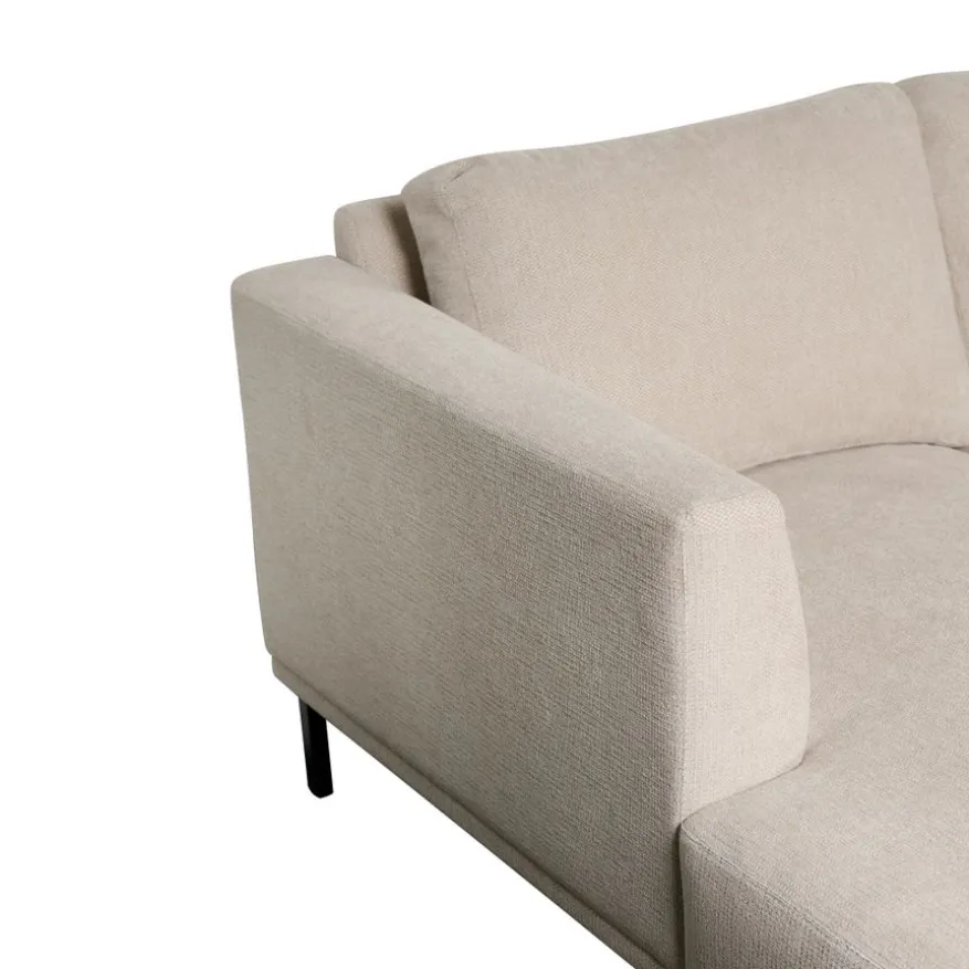 Hoekbank Andelst Divan Rechts Beige