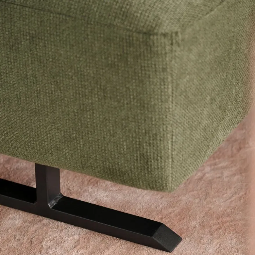 Hoekbank Chester Divan Rechts Groen