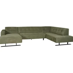 Hoekbank Chester Divan Rechts Groen