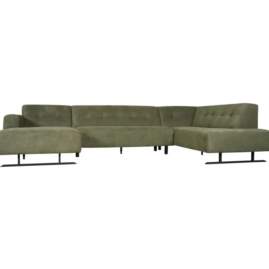 Hoekbank Chester Divan Rechts Groen