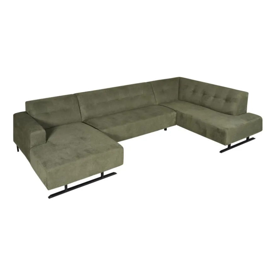 Hoekbank Chester Divan Rechts Groen