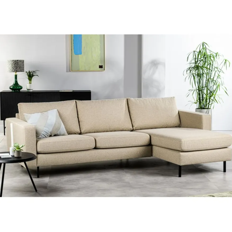 Hoekbank Daley Links & Rechts Beige