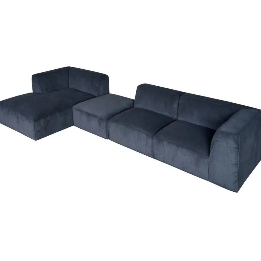 Hoekbank Dundee Links Blauw