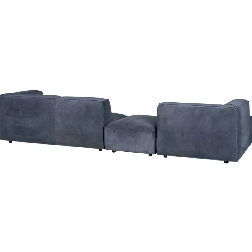 Hoekbank Dundee Links Blauw
