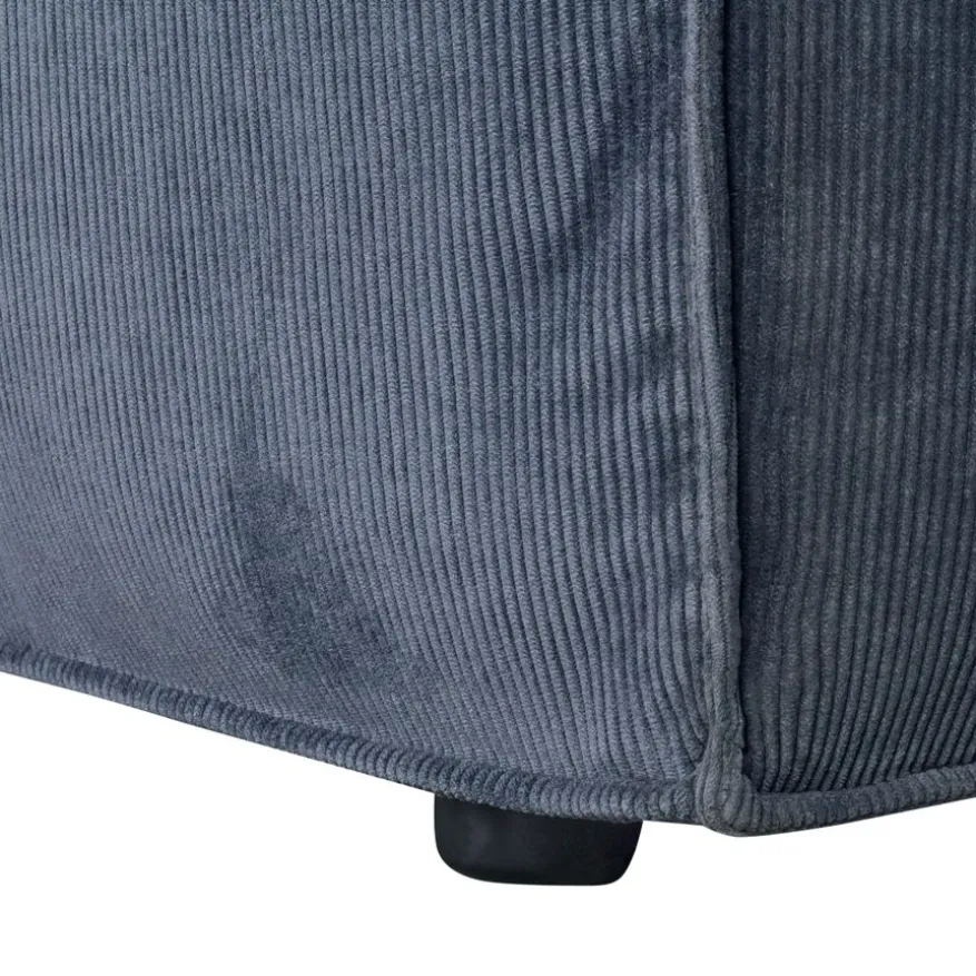 Hoekbank Dundee Rechts Blauw
