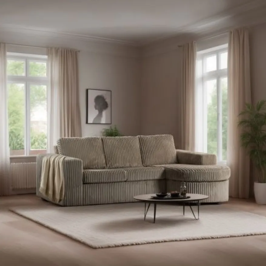 Hoekbank Huxley Links & Rechts Beige