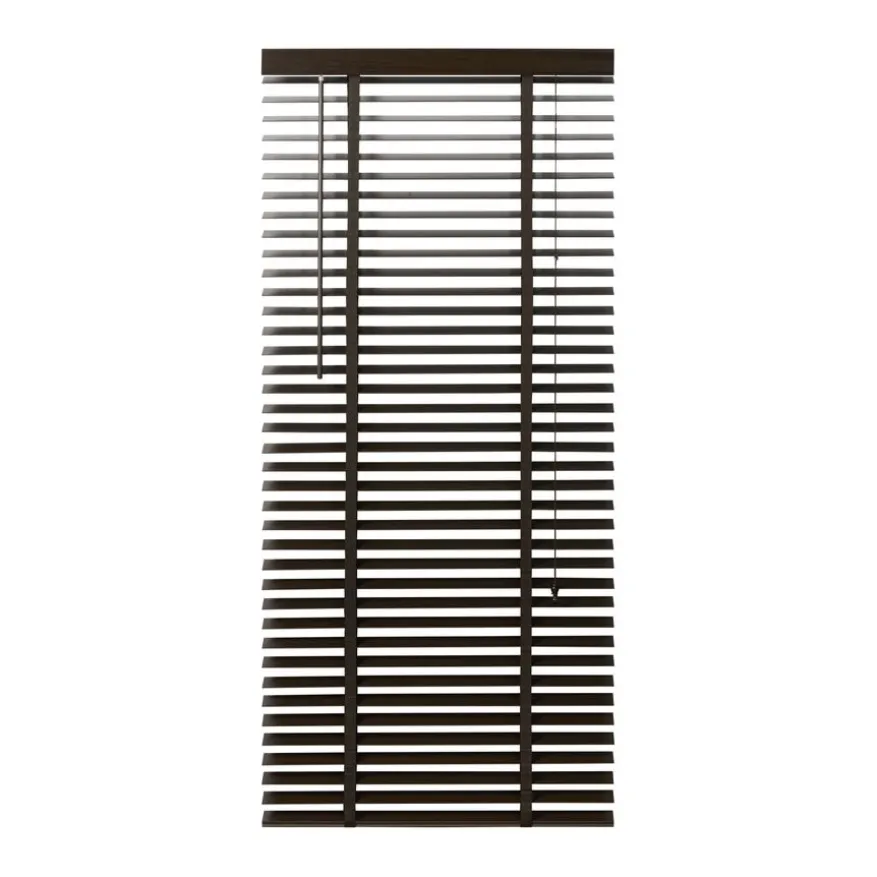 Houten Jaloezie Bruin - 80x180 cm
