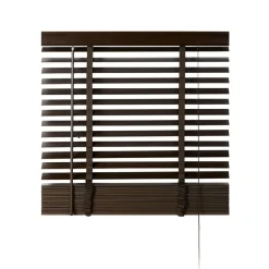 Houten Jaloezie Bruin - 80x210 cm