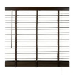 Houten Jaloezie Bruin - 100x210 cm