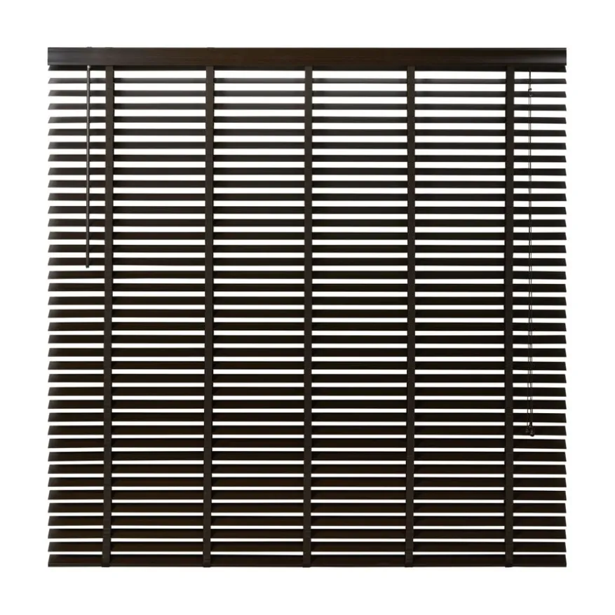 Houten Jaloezie Bruin - 160x180 cm