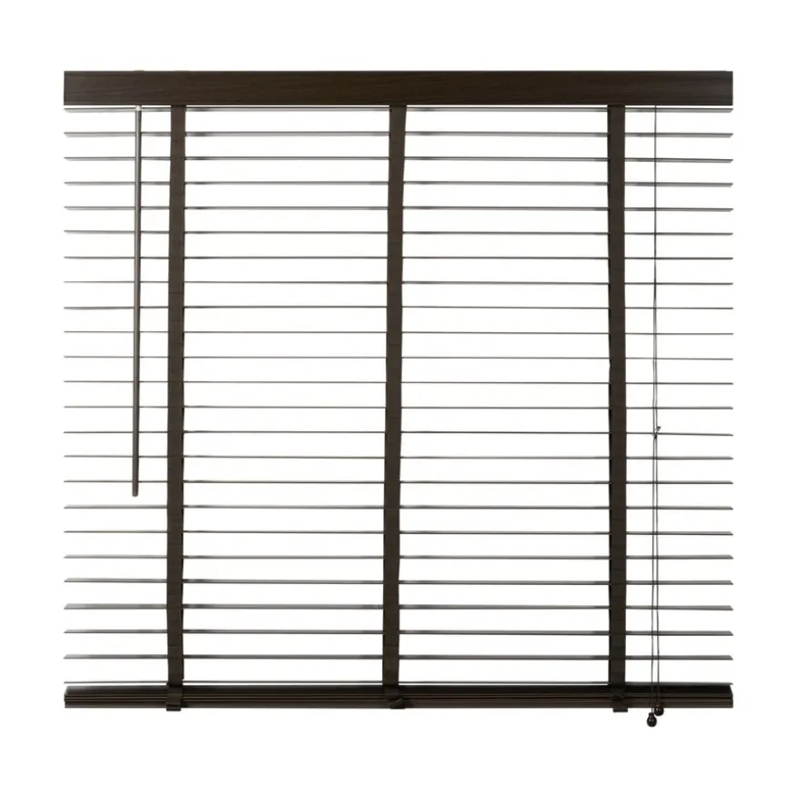 Houten Jaloezie Bruin - 120x130 cm